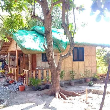 Traditional Filipino Transient House And Huts Near 100 Islands Wharf Alaminos Bagian luar foto