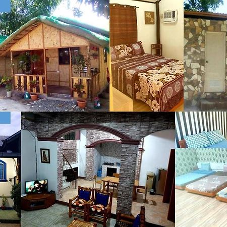 Traditional Filipino Transient House And Huts Near 100 Islands Wharf Alaminos Bagian luar foto