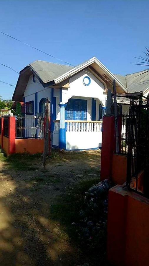 Traditional Filipino Transient House And Huts Near 100 Islands Wharf Alaminos Bagian luar foto